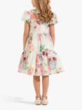 Angel & Rocket Kids' Floral Print Dress, Sage