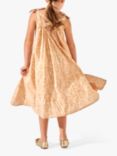 Angel & Rocket Kids' Zoe Zebra Print Dress, Sand