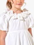 Angel & Rocket Kids' Loretta Rose Corsage Dress, White