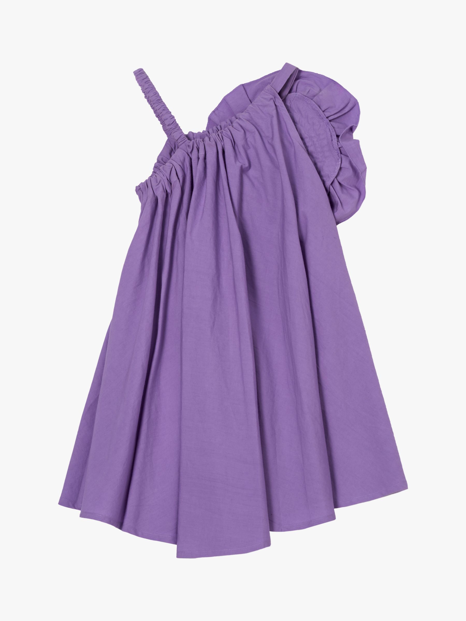 Buy Angel & Rocket Kids' Carrie Corsage Swing Dress, Purple Online at johnlewis.com