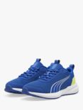 PUMA Kids' Kruz Lace Up Track Trainers