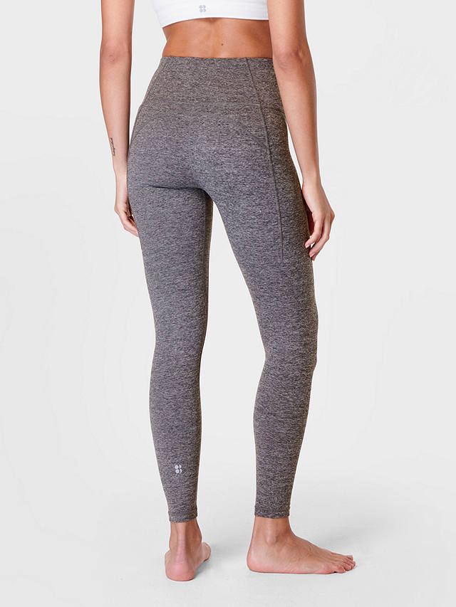 Sweaty Betty Super Soft Yoga Leggings, Dark Grey Marl