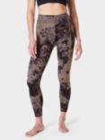 Sweaty Betty Super Soft 7/8 Yoga Leggings, Mocha Spray Dye