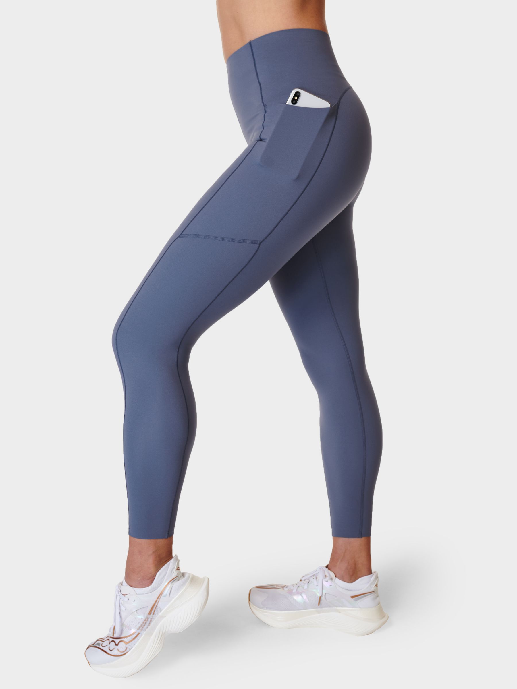 Sweaty Betty Womens Bum Sculpting Power 7/8 Workout Leggings with Side and  Back Pocket Size XXS Blue at  Women's Clothing store