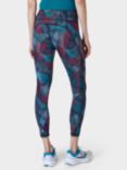 Sweaty Betty Power 7/8 Workout Leggings, Grey Gradient Shapes