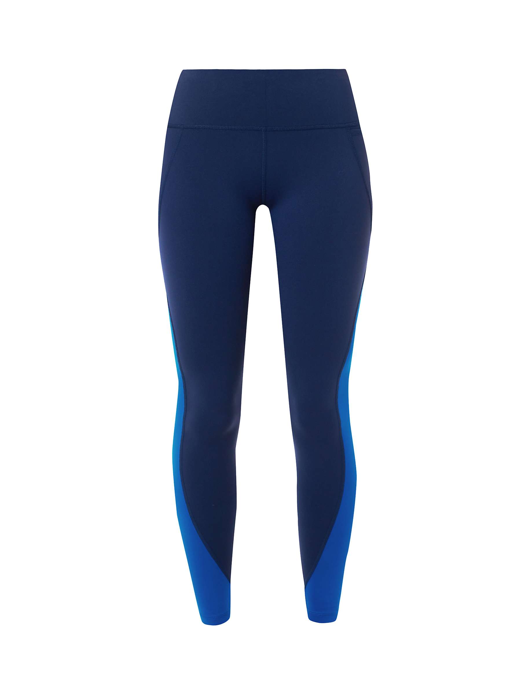 Buy Sweaty Betty  Power Workout Colour Curve Leggings, Lightning Blue/Navy Online at johnlewis.com