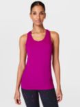 Sweaty Betty Athlete Seamless Workout Tank Top, Magenta Purple