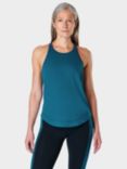 Sweaty Betty Breathe Easy Tank Top, Reef Teal Blue