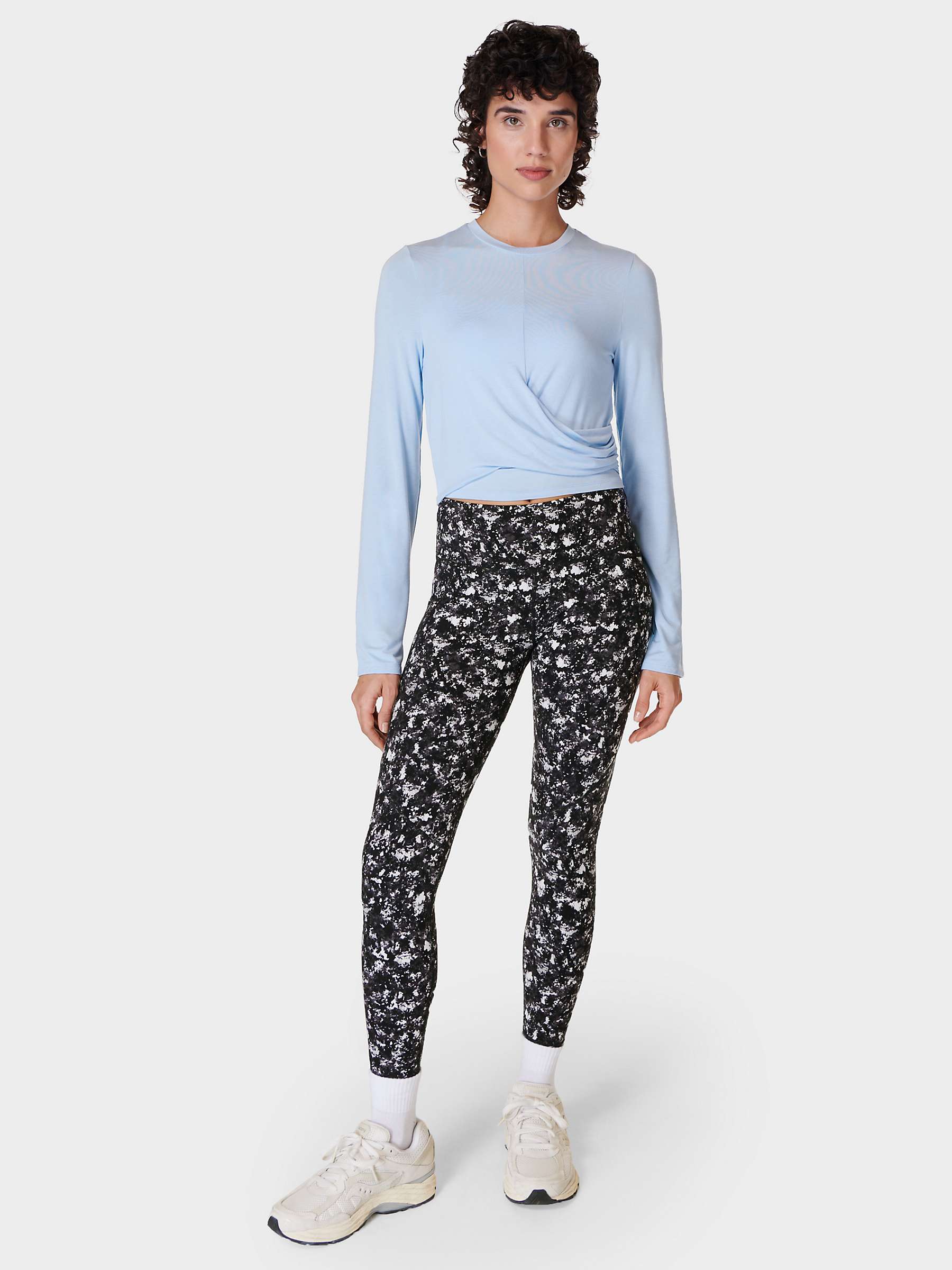 Buy Sweaty Betty Wrap Front Long Sleeve T-Shirt Online at johnlewis.com