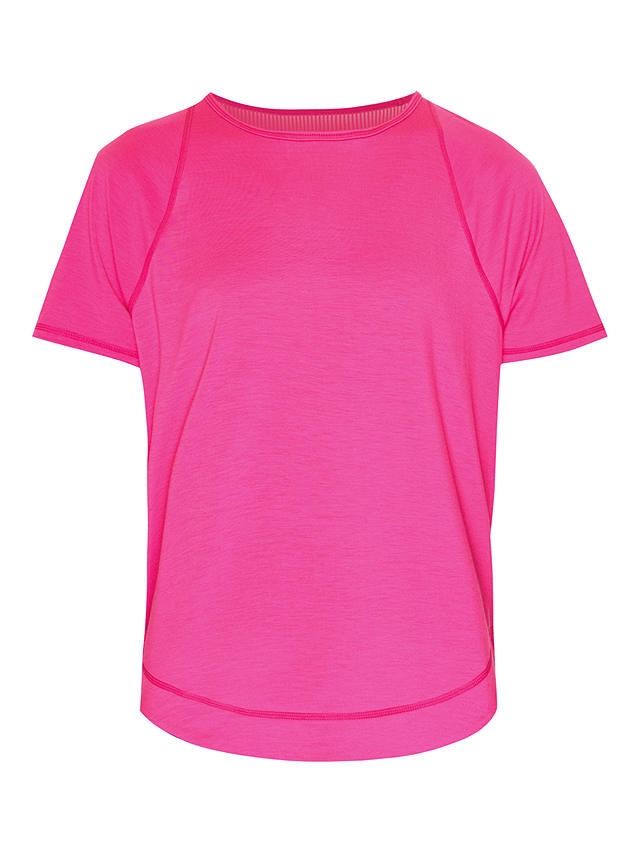 Sweaty Betty Breathe Easy Running T-Shirt, Beet Pink