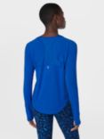 Sweaty Betty Breathe Easy Long Sleeve Top, Lightning Blue