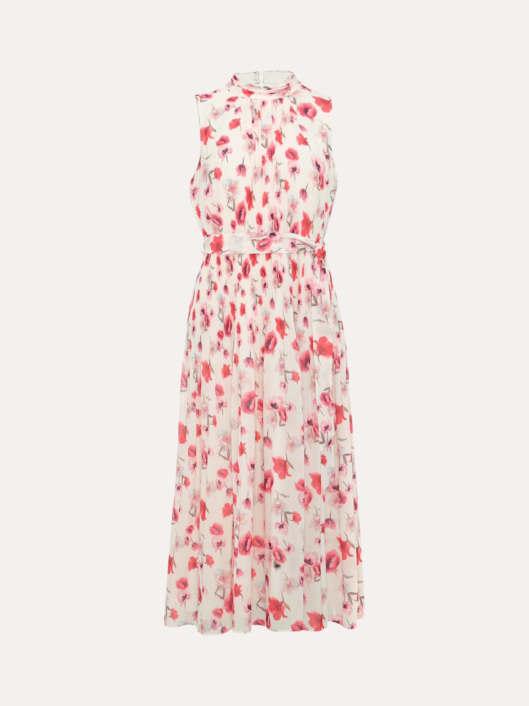 Buy Phase Eight Tillie Floral Pleated Midi Dress, Multi Online at johnlewis.com