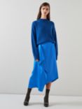 L.K.Bennett Zoe Wool Blend Knitted Top, Blue, Blue