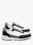 CLAE Chino Lace Up Trainers, Navy/Off-White, Navy Off-white