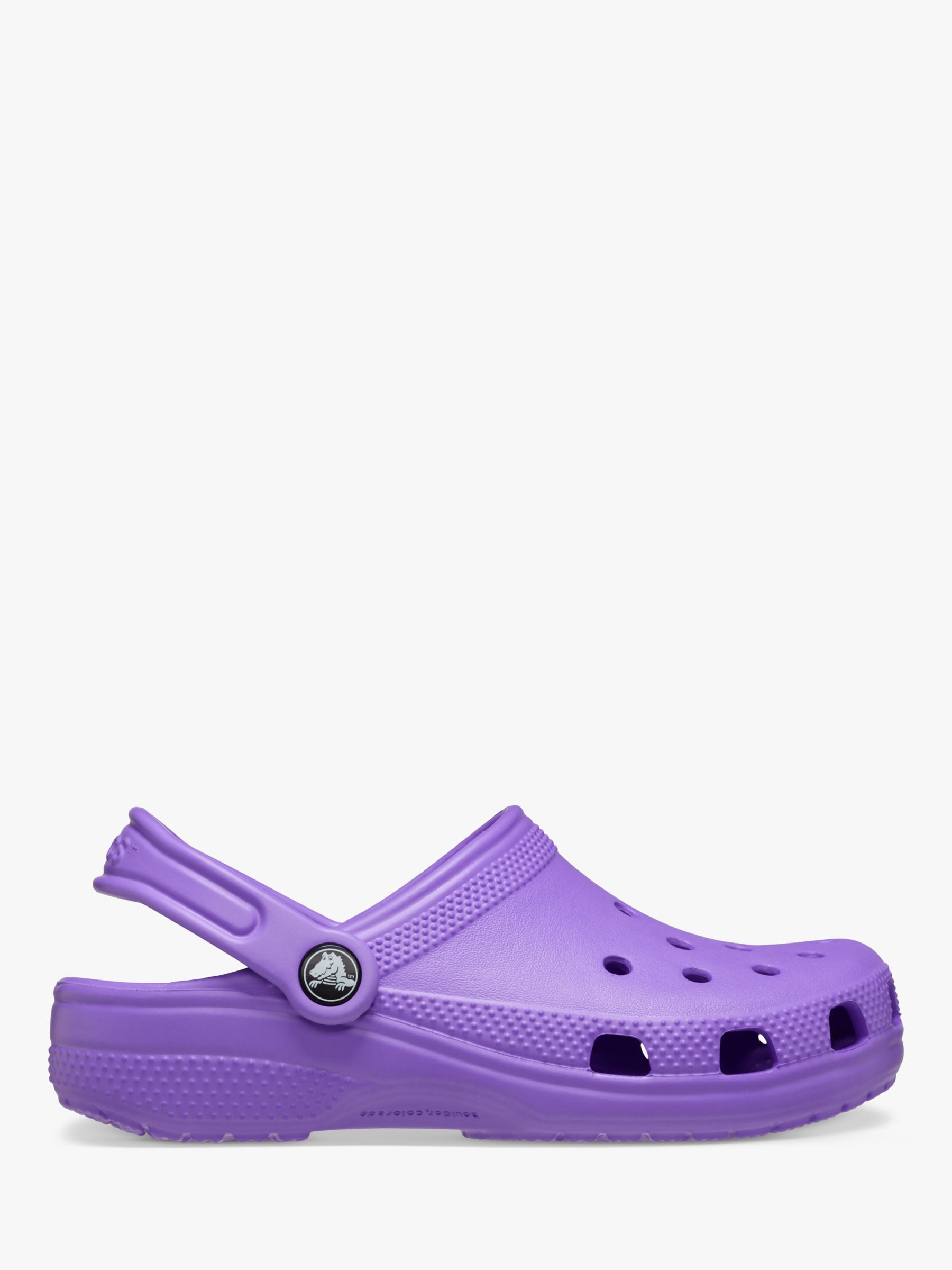 Crocs Kids' Classic Clogs, Purple, 9 Jnr