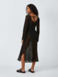 AND/OR Capri Crochet Beach Dress, Black