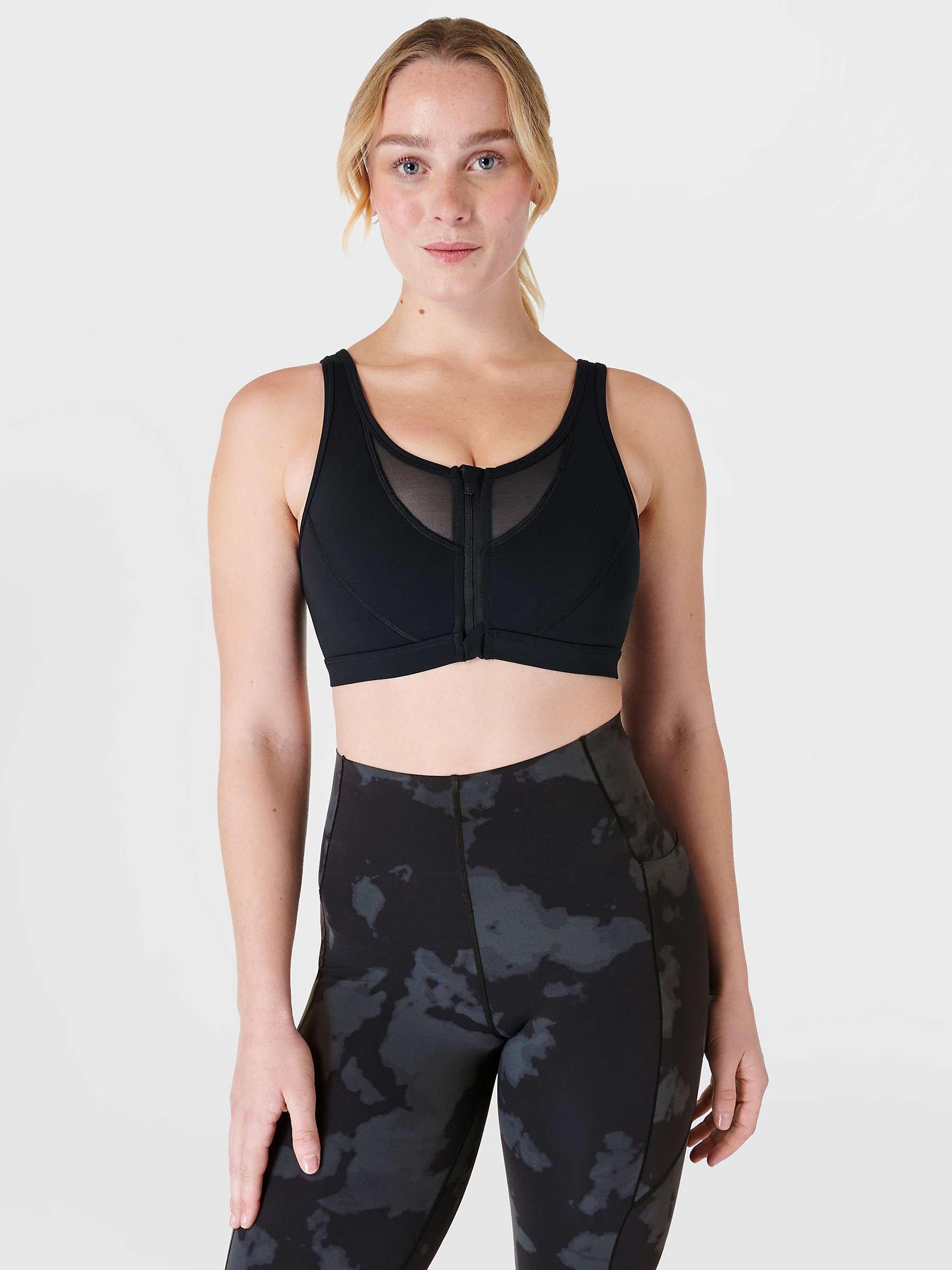 Buy Sweaty Betty Icon Train Medium Impact Bra Online at johnlewis.com