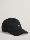GANT Shield Baseball Cap, Black