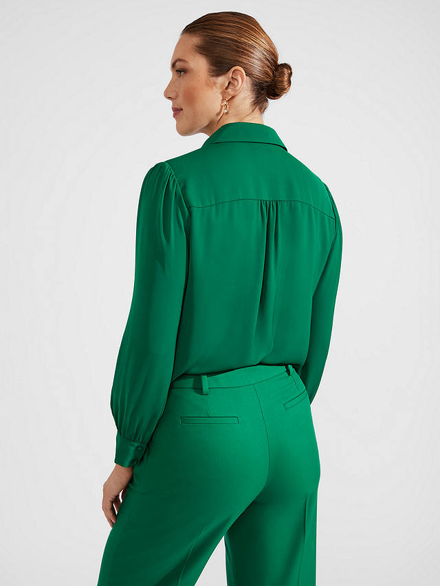 Hobbs Caitlyn Chiffon Shirt, Green
