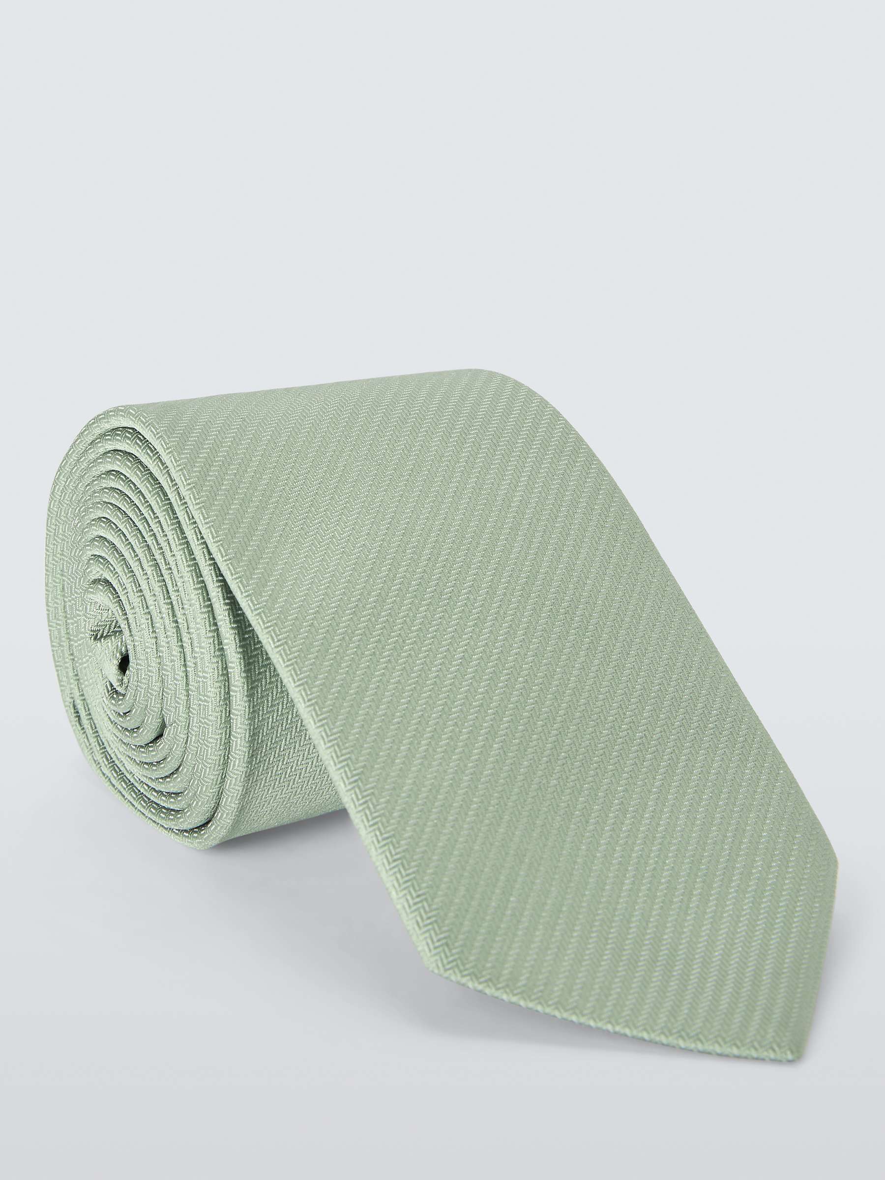 Buy John Lewis Kids' Plain Tie, Sage Online at johnlewis.com