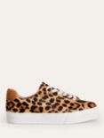 Boden Flatform Leopard Trainers, Multi