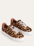 Boden Flatform Leopard Trainers, Multi