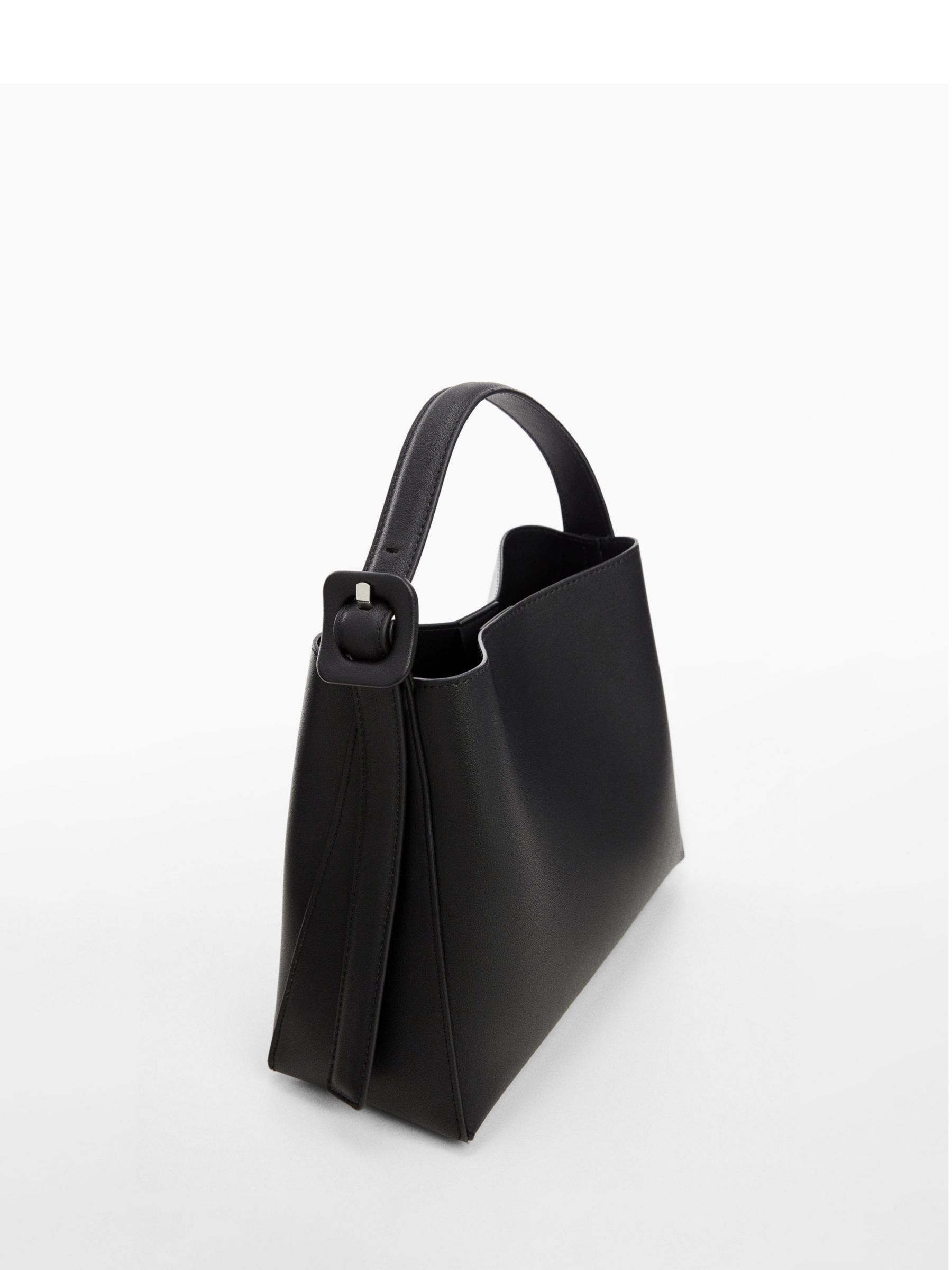 Mango Winnie Small Shopper Bag, Black, One Size