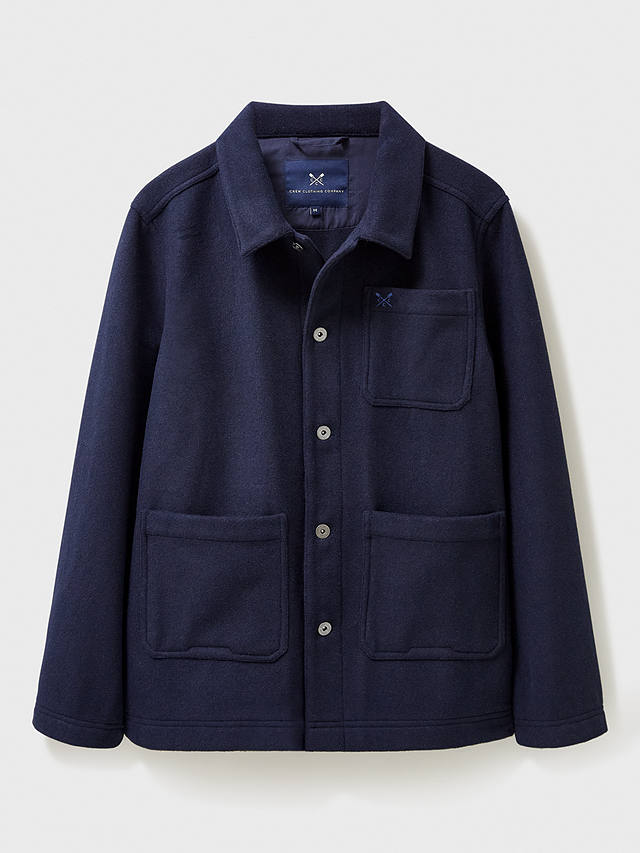 Crew Clothing Worthley Jacket, Navy