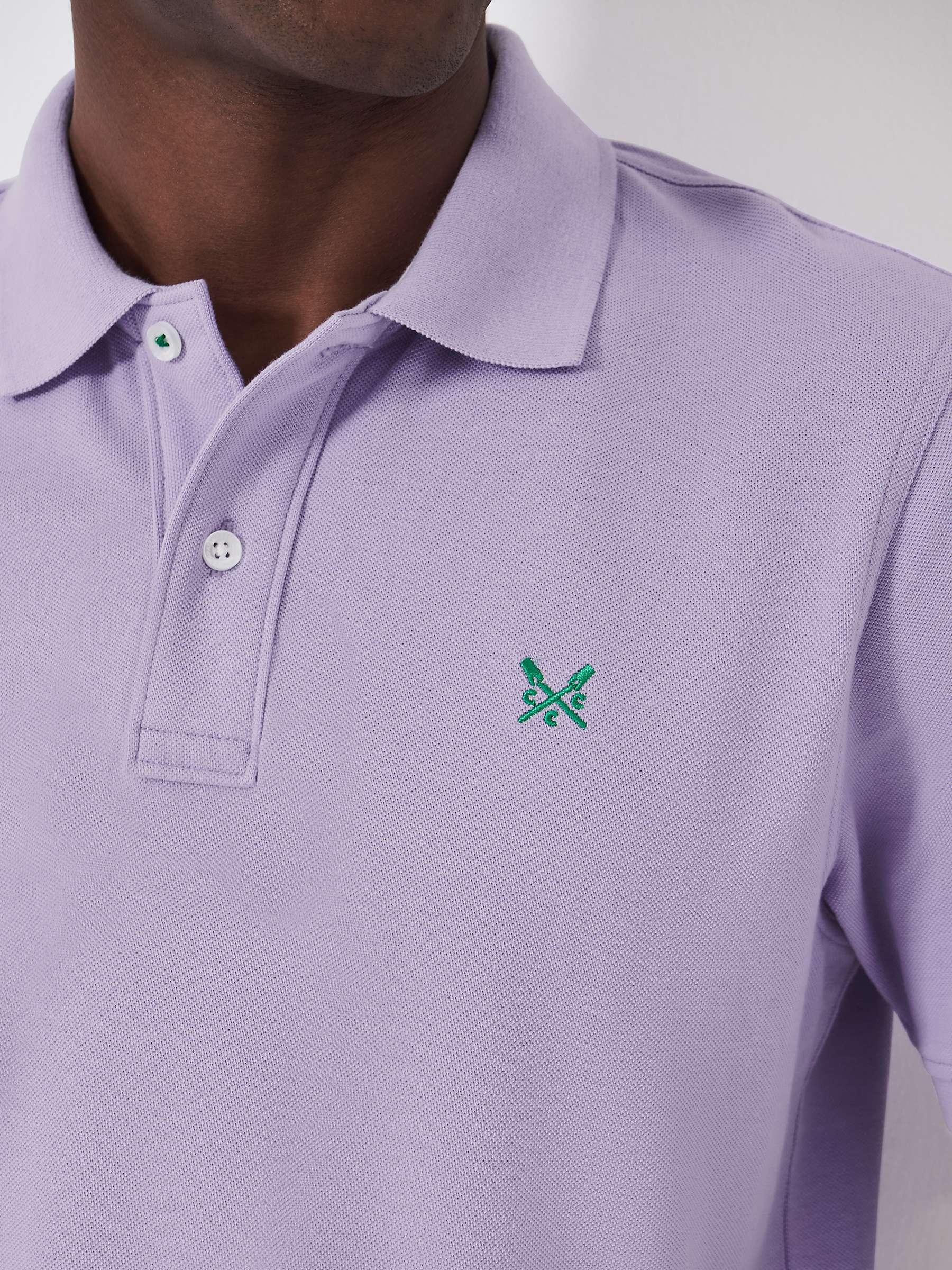 Buy Crew Clothing Classic Pique Polo Top Online at johnlewis.com