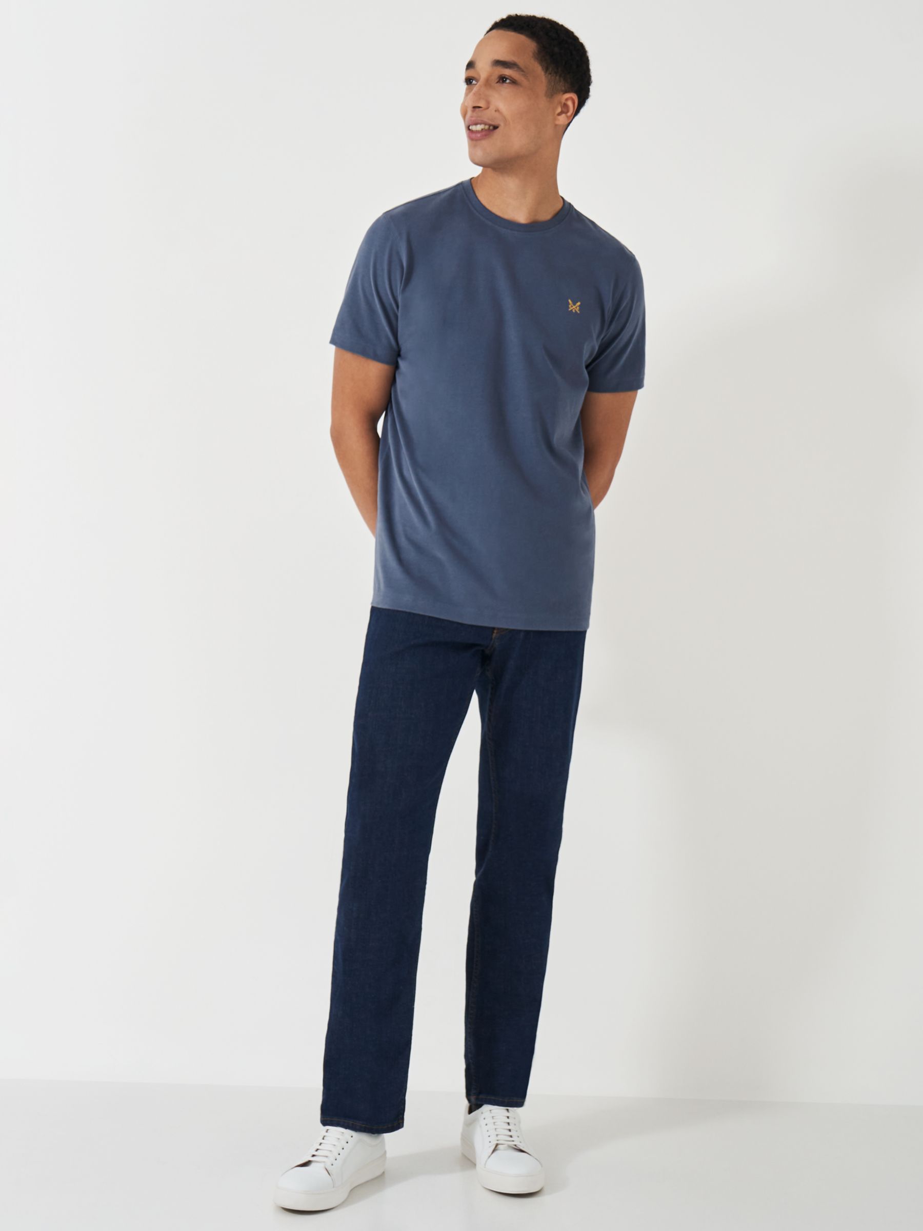 Buy Crew Clothing Classic Cotton Jersey T-Shirt Online at johnlewis.com