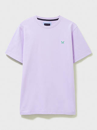 Crew Clothing Crew Neck T-Shirt, Lilac
