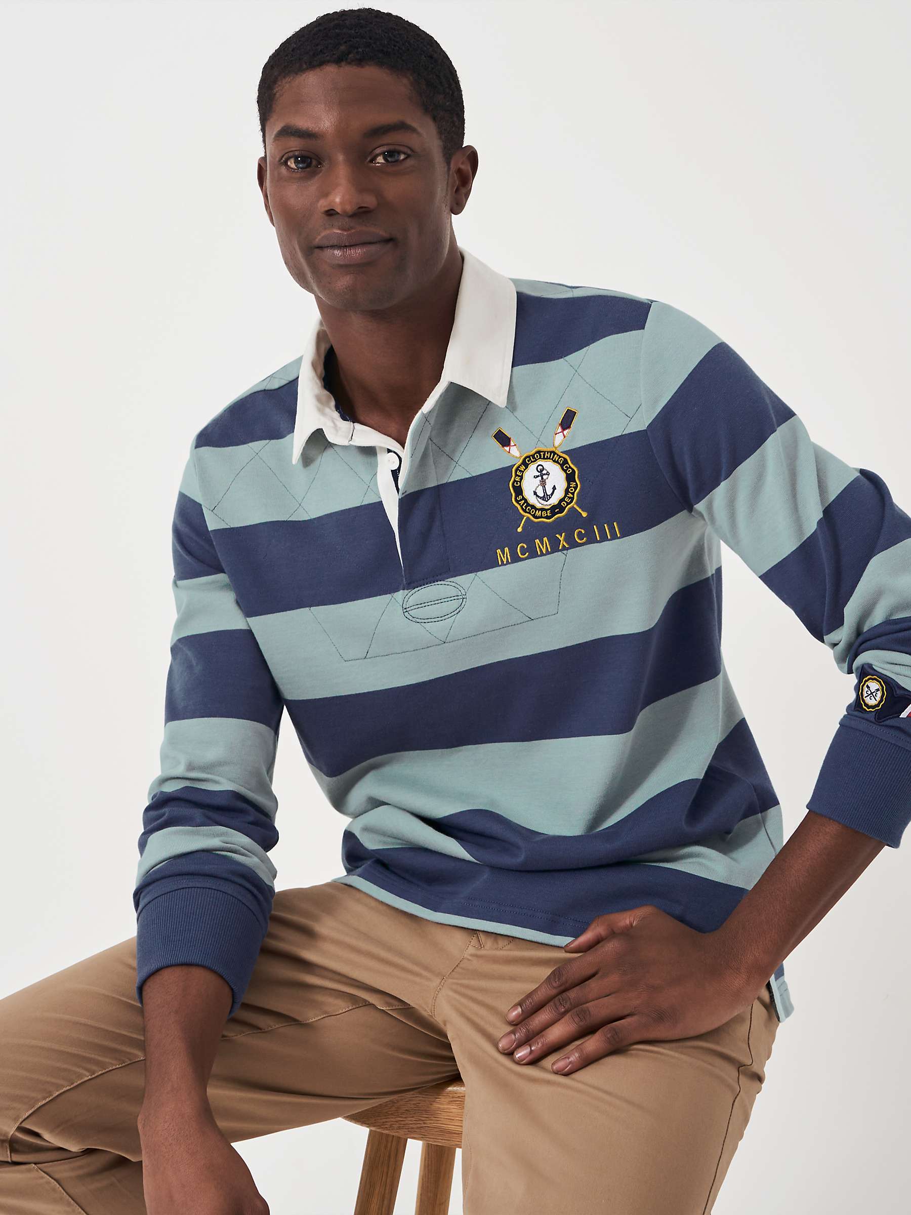 Buy Crew Clothing Callington Rugby Top Online at johnlewis.com