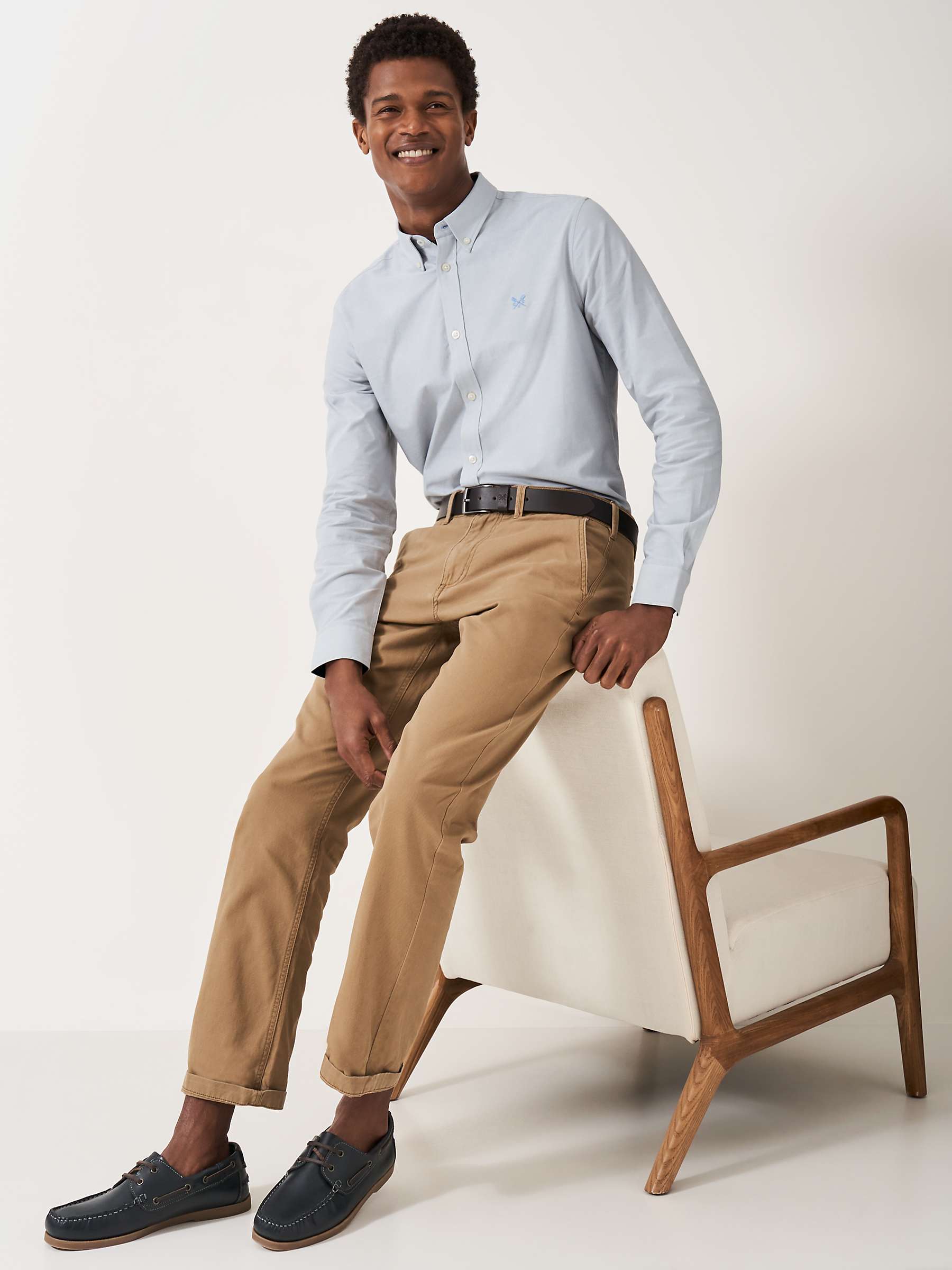 Buy Crew Clothing Oxford Cotton Shirt Online at johnlewis.com