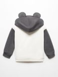 Mango Kids' Mickey Mouse Call Me Hooded Sweatshirt, Natural White/Multi