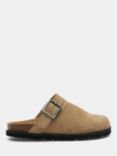 HUSH Lupita Leather Mule Clogs