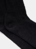 HUSH Cali Cotton Twist Socks, Black