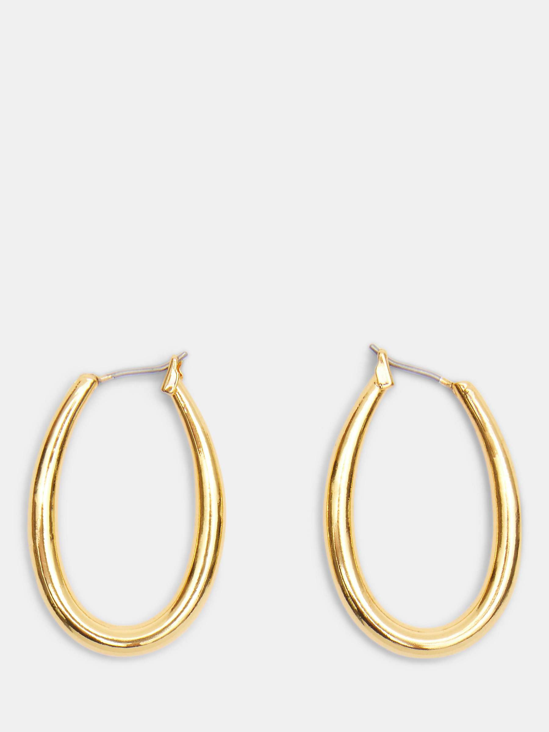 Buy HUSH Brooke Oval Hoop Earrings Online at johnlewis.com