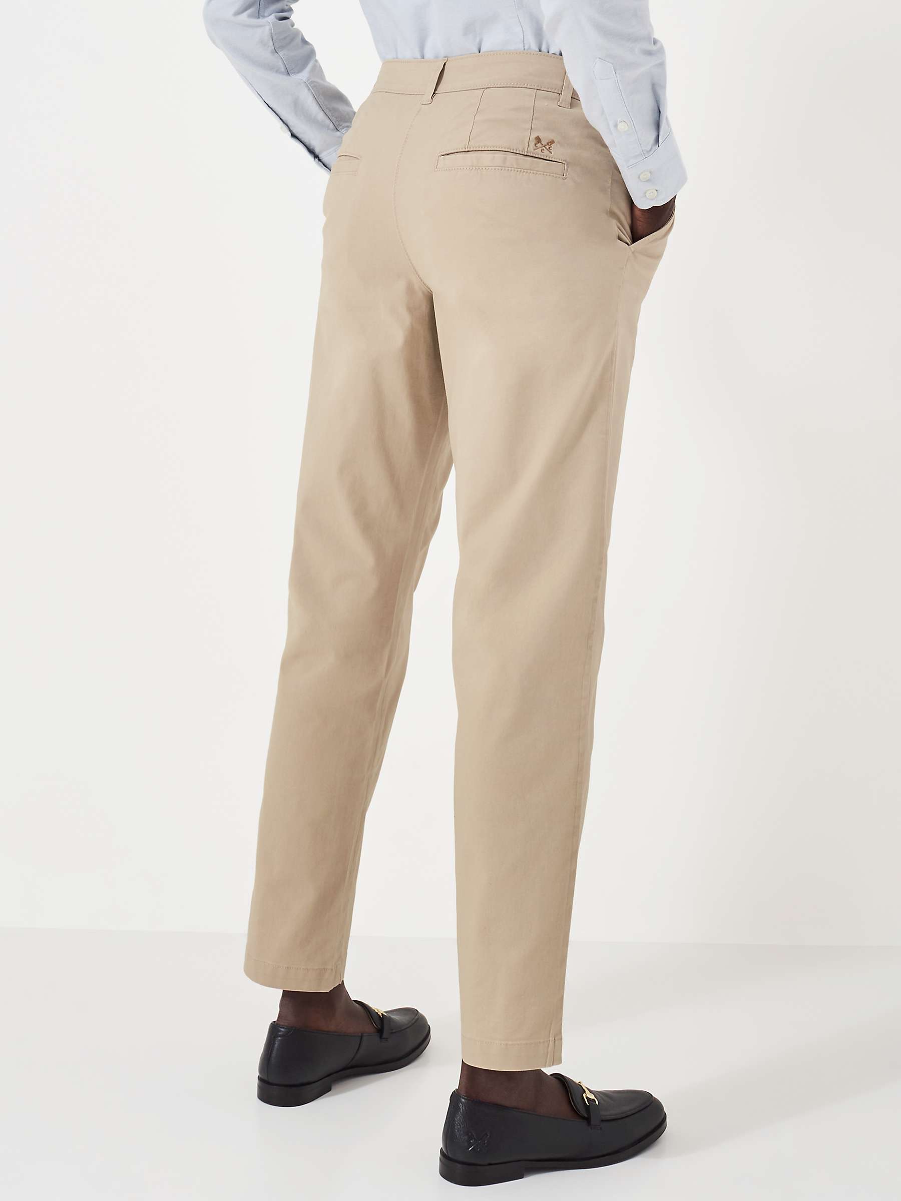 Buy Crew Clothing Classic Cotton Blend Chinos Online at johnlewis.com