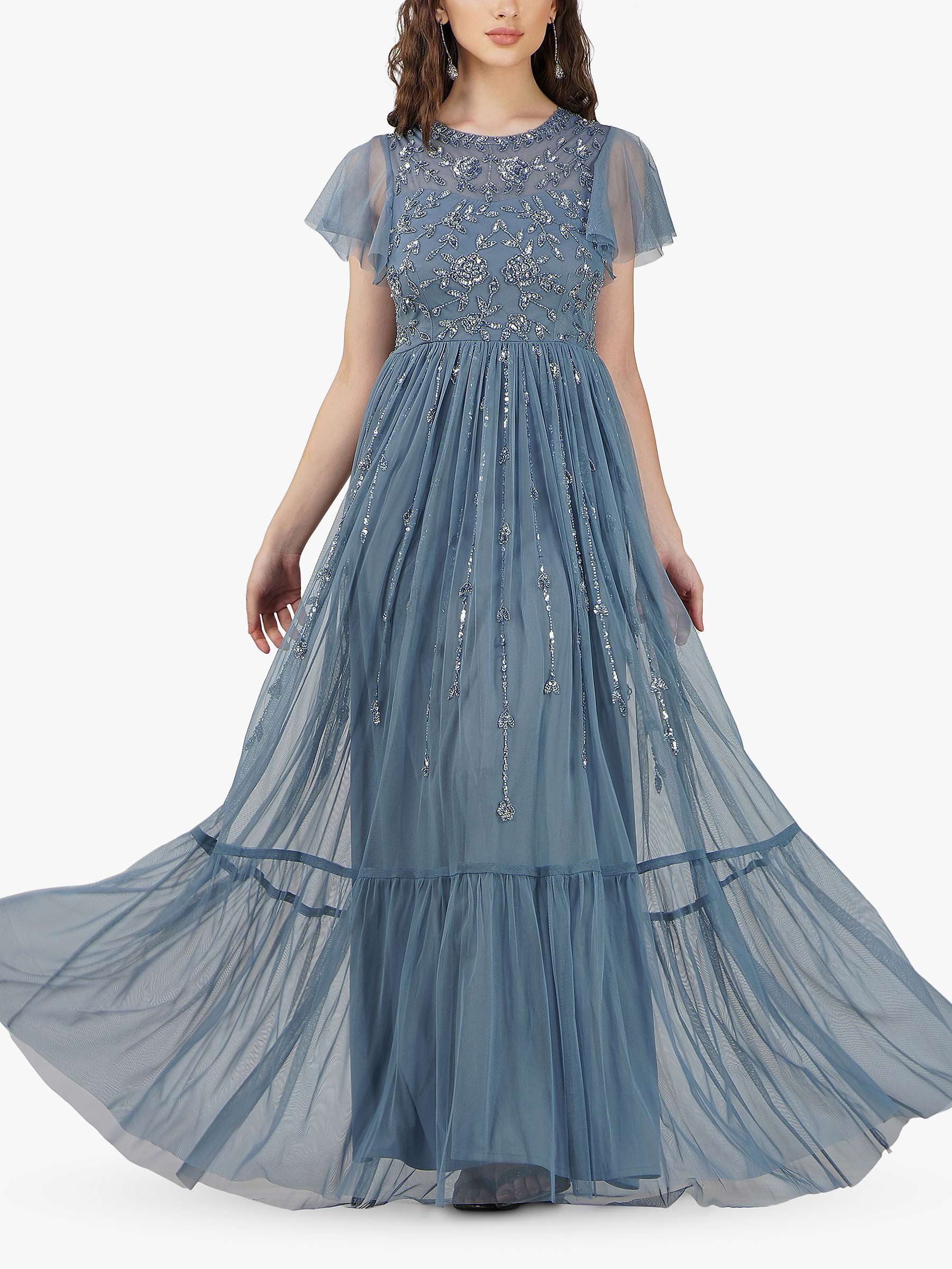 Buy Lace & Beads Marly Embellished Maxi Dress Online at johnlewis.com