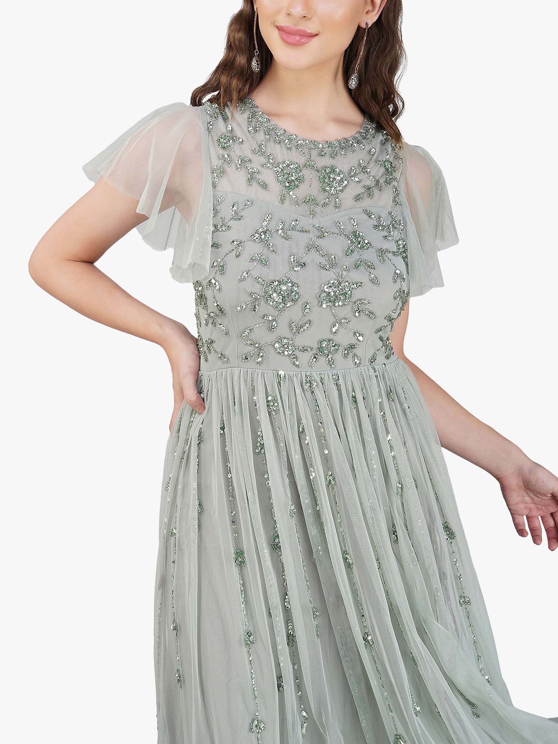 Buy Lace & Beads Marly Embellished Maxi Dress Online at johnlewis.com