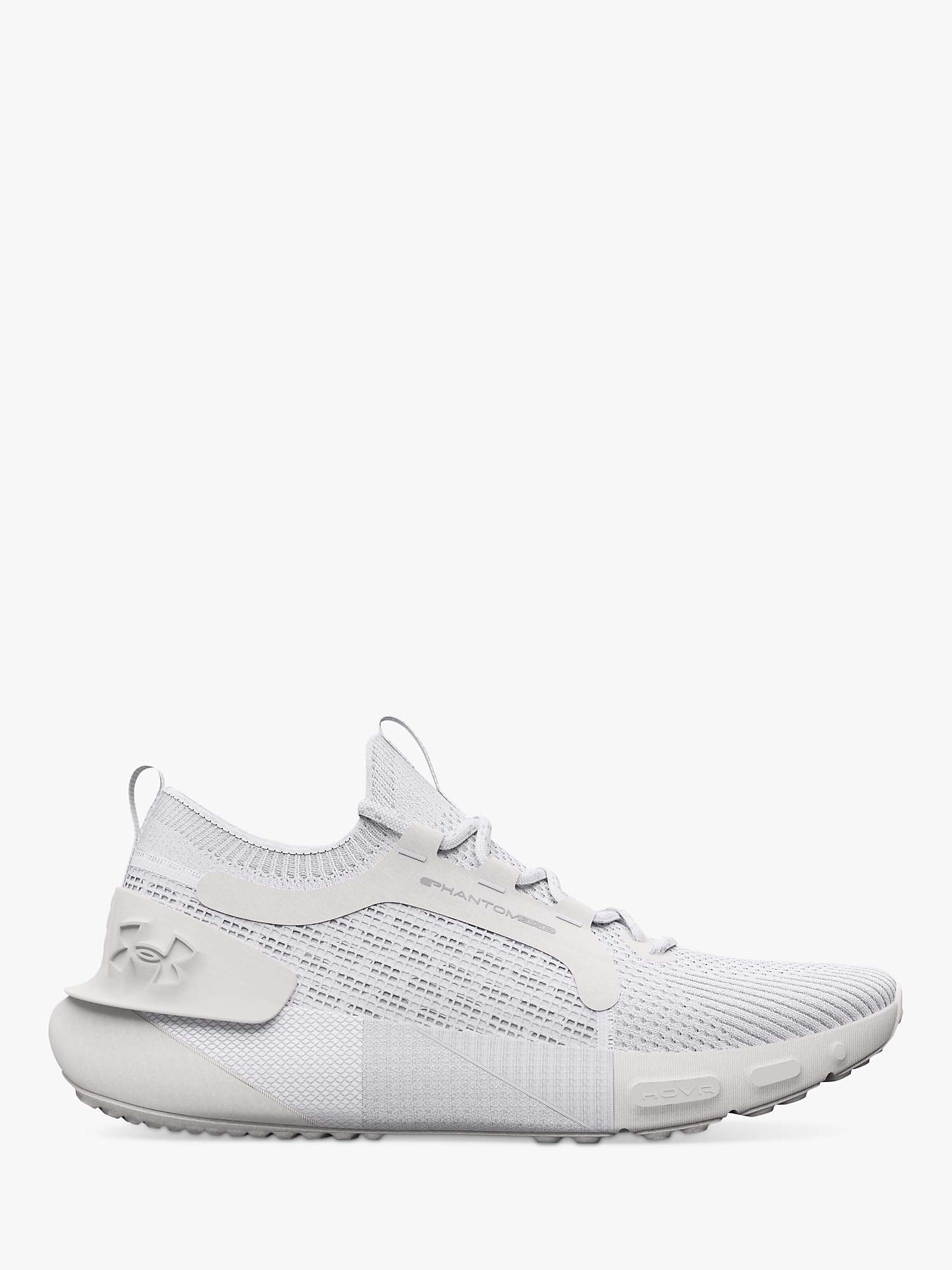 Buy Under Armour HOVR IntelliKnit Men's Sports Trainers, White Online at johnlewis.com