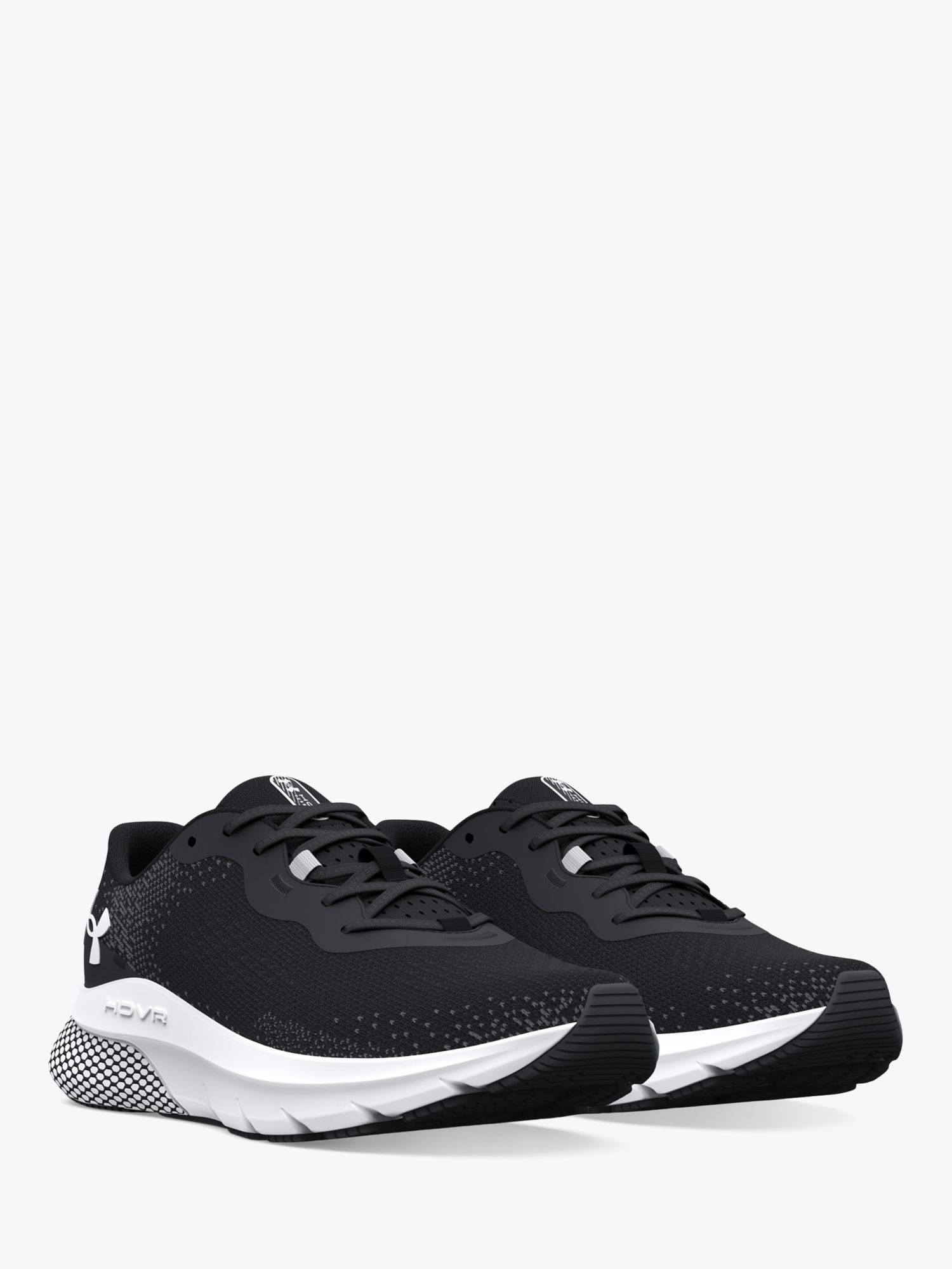 Under Armour HOVR Men's Sports Trainers, Black/White, 9