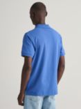 GANT Embroidered Logo Polo Top, Blue