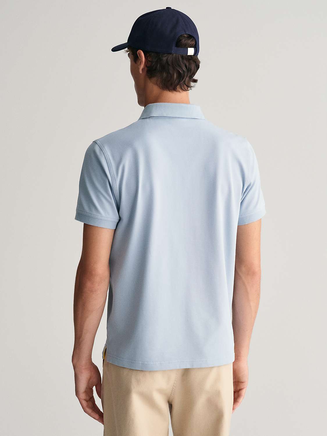 Buy GANT Contrast Pique Polo Shirt Online at johnlewis.com