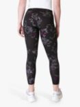 Sweaty Betty Zero Gravity 7/8 Leggings, Black Floral