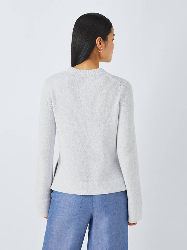 Theory Wool Blend Jumper, Ice Mouline