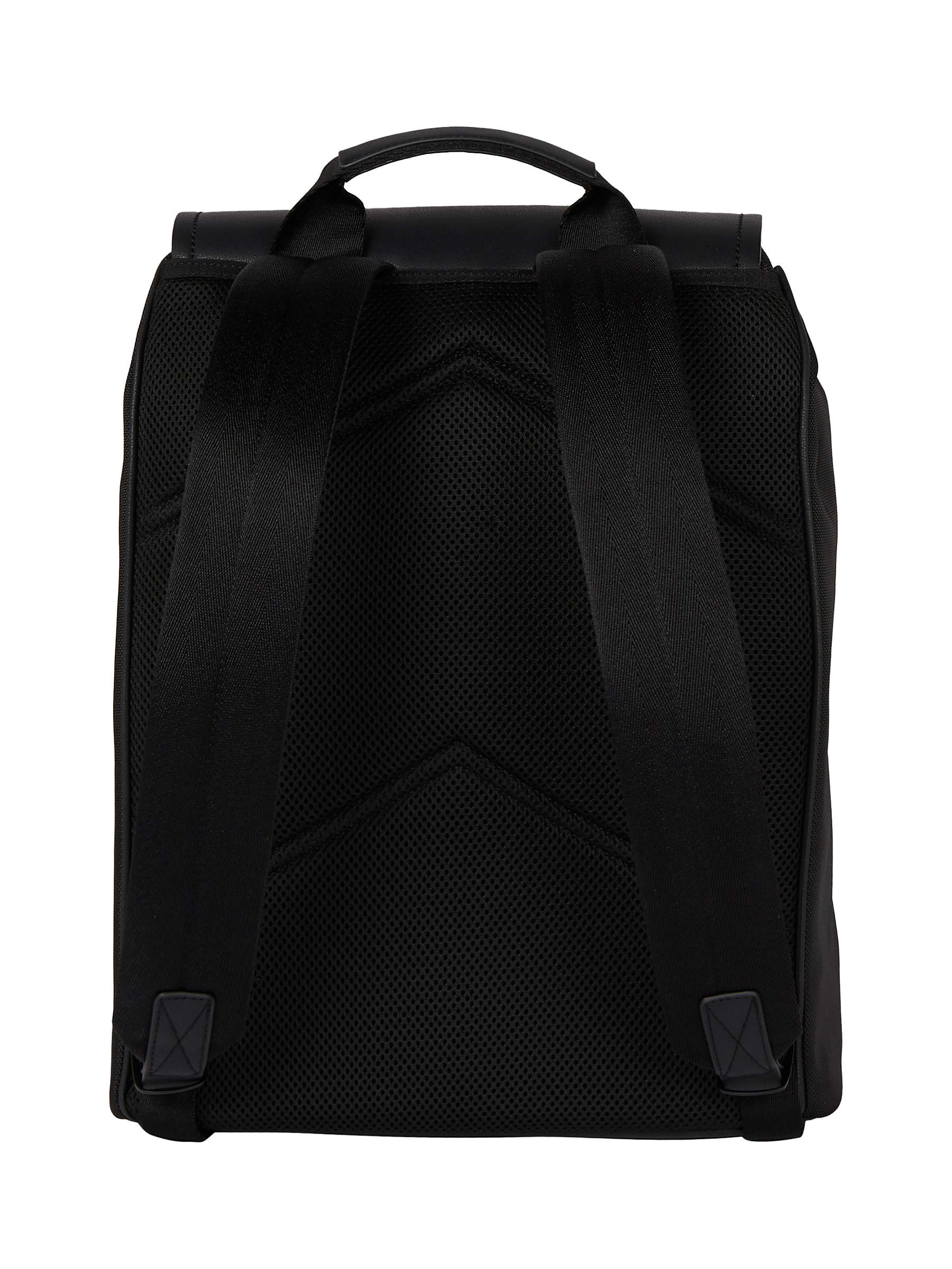 Buy Calvin Klein Elevated Flap Backpack, Black Online at johnlewis.com