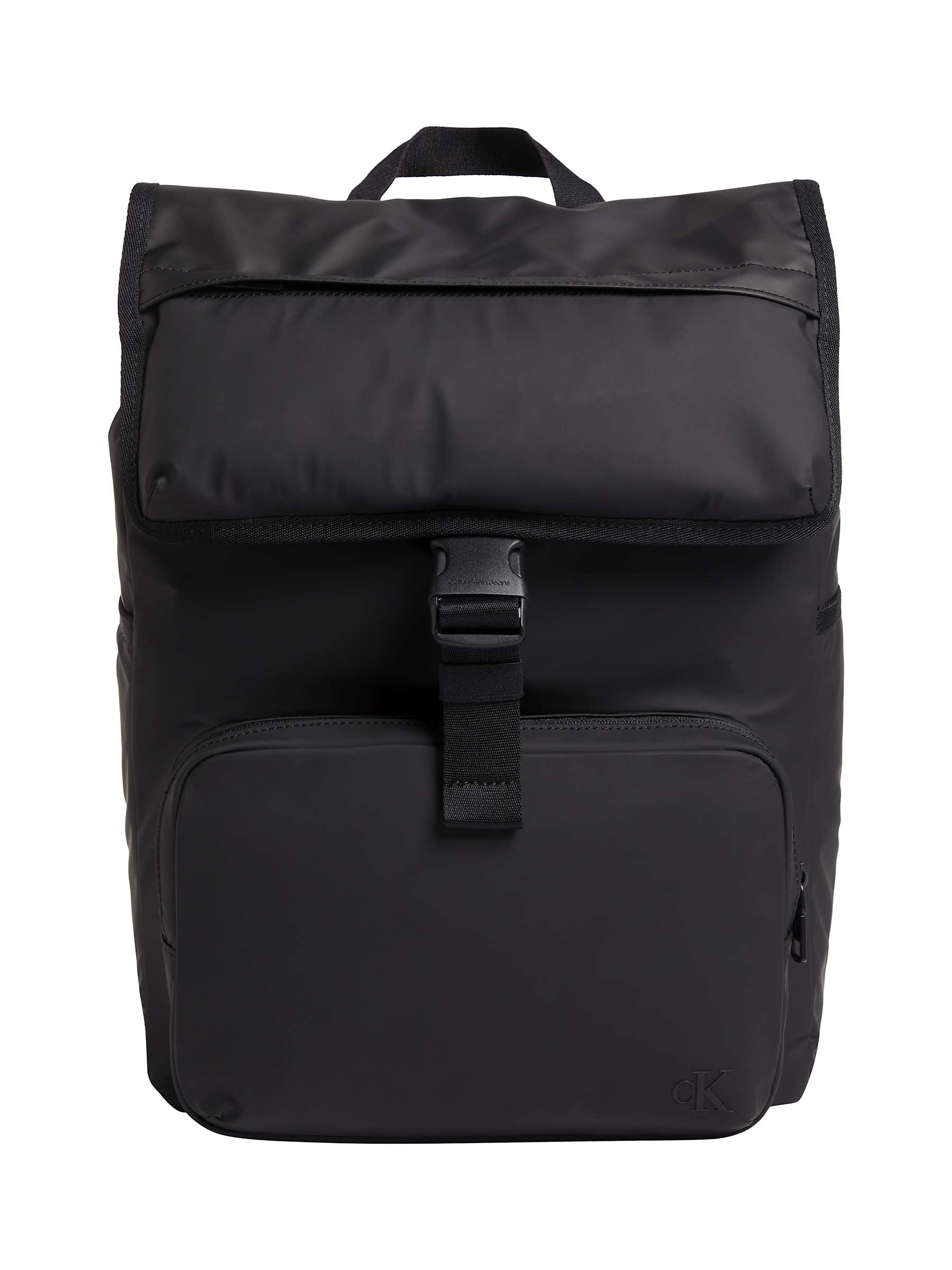 Buy Calvin Klein Ultralight Flap Backpack, Black Online at johnlewis.com