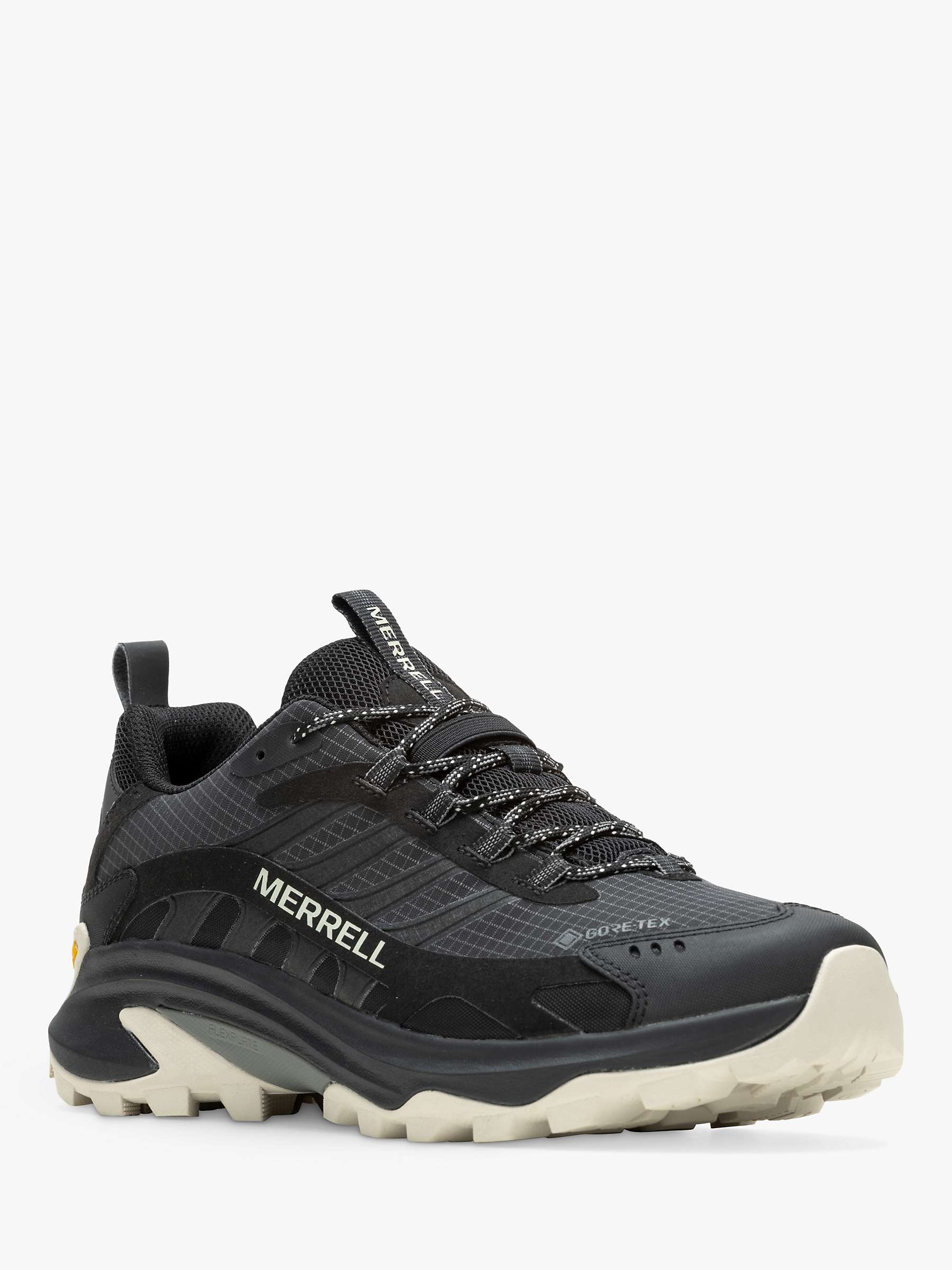 Buy Merrell Moab GORE-TEX Speed 2 Men's Sports Shoes, Black/Moon Online at johnlewis.com