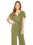 Mela London V-Neck Jumpsuit, Green